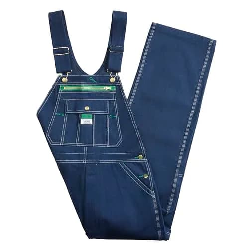 Liberty Rigid Denim Bib Overall 46W x 29L | Durable 100% Cotton Workwear thumbnail 7