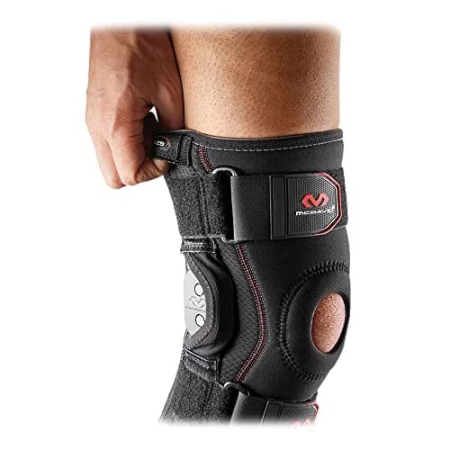 McDavid Maximum Support Knee Brace with Polycentric Hinges & Cross Straps, Black, Small | FDA Approved Orthopedic Brace thumbnail 2