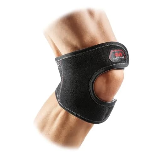 McDavid Adjustable Knee Support Wrap with Therapeutic Heat Retention & Compression, Black, Small-Medium | FDA Approved Orthopedic Brace thumbnail 1