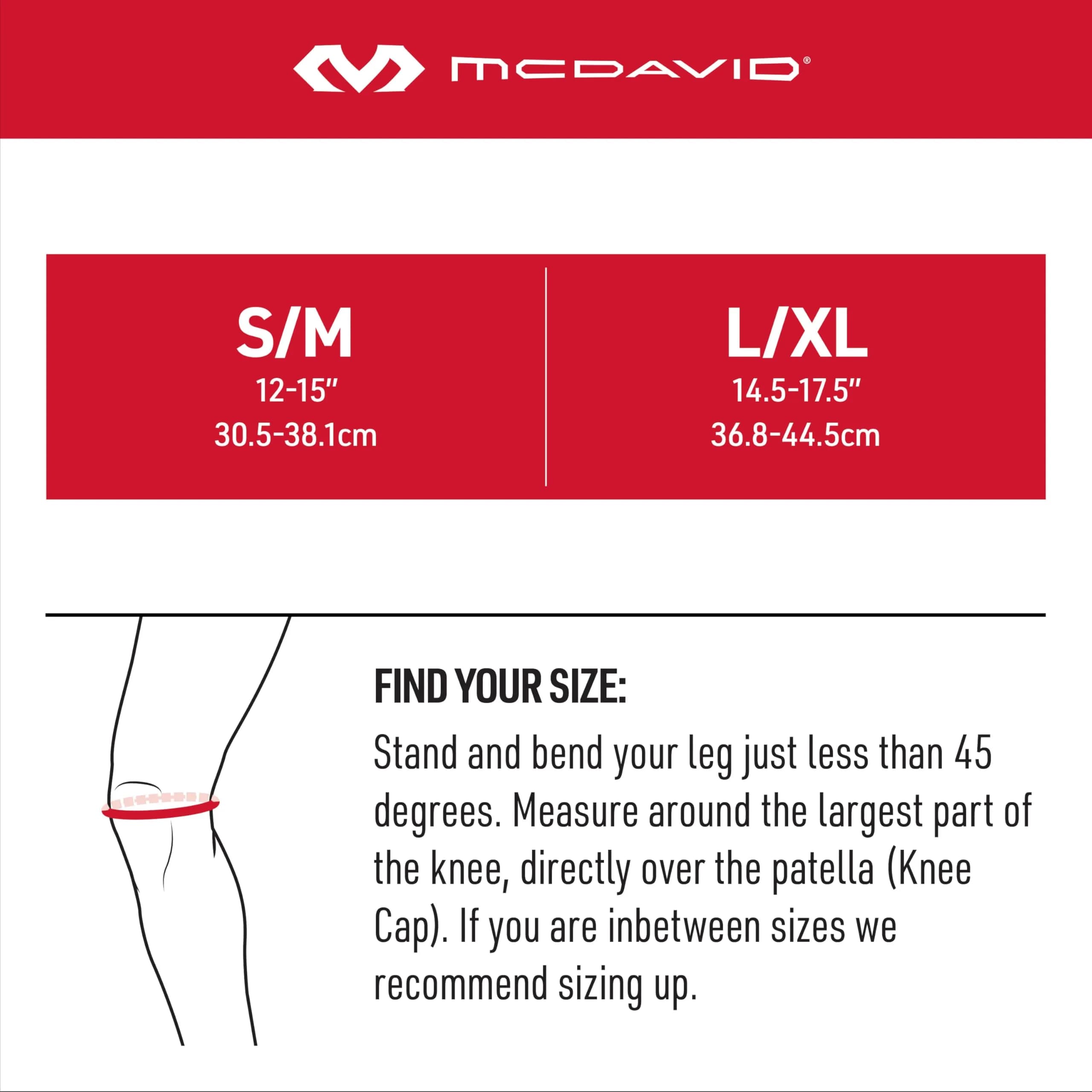 McDavid Adjustable Knee Support Wrap with Therapeutic Heat Retention & Compression, Black, Small-Medium | FDA Approved Orthopedic Brace - view 2