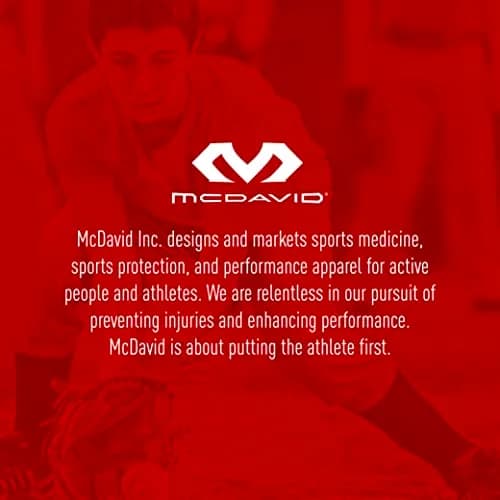 McDavid Maximum Support Knee Brace with Polycentric Hinges & Cross Straps, Black, Medium | FDA Approved Orthopedic Brace for Athletes thumbnail 4