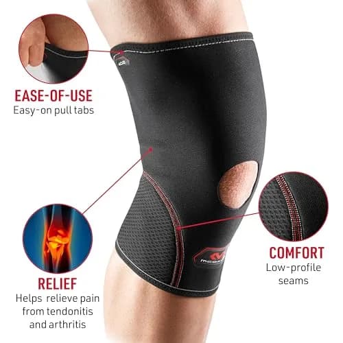 McDavid Knee Compression Sleeves Open Patella | Supports Arthritis & Tendonitis Relief thumbnail 2