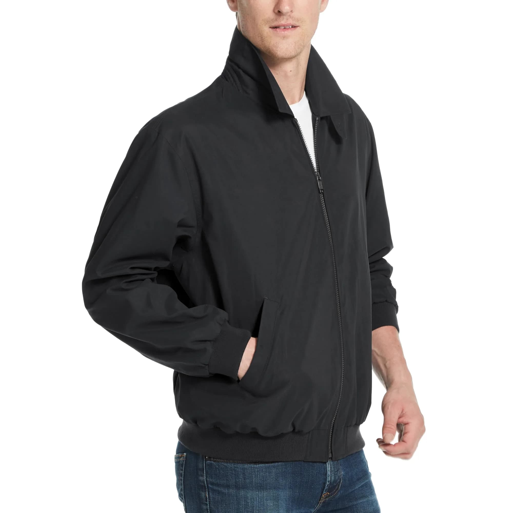 Weatherproof Men's Golf Jacket Water-Resistant Lightweight Windbreaker | All-Weather Golf Outerwear (70-120 chars)