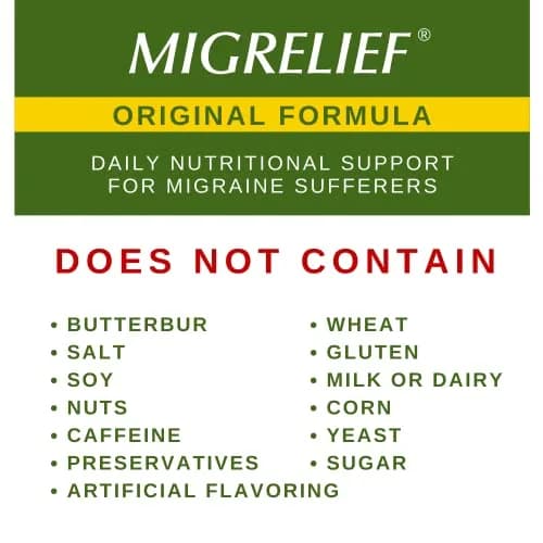 MigreLief Original Triple Therapy with Puracol 60 Caplets | Nutritional Support for Migraine Relief thumbnail 5
