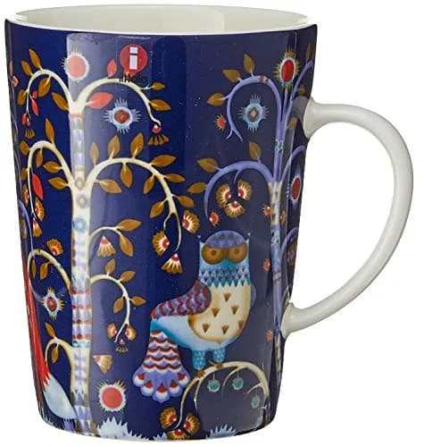Iittala Taika Mug, Blue, 13-Ounce | Finnish Designer Klaus Haapaniemi thumbnail 1