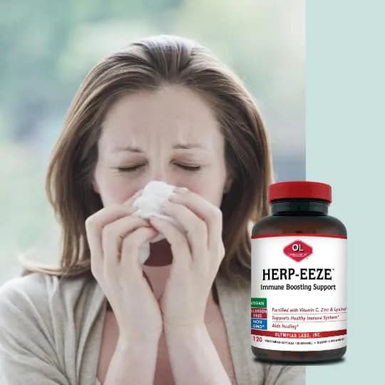 Olympian Labs Herp-eeze Next Generation Immune Support Capsules 120 Count (120 Count) thumbnail 2