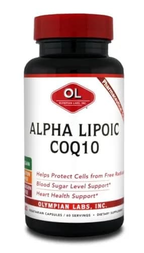 Olympian Labs Alpha Lipoic CoQ10 200 mg Capsules thumbnail 1