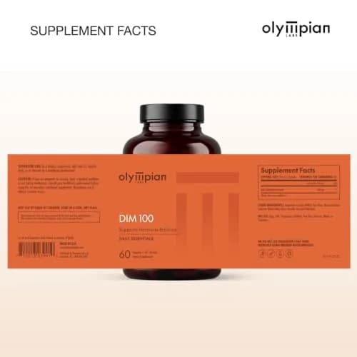 Olympian Labs DIM Supplement 100mg | Hormonal Balance & Detox Support (110 chars) thumbnail 4