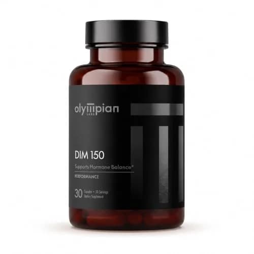 Olympian Labs DIM 150mg - Diindolylmethane Supplement Capsules for Hormone Balance, Clear Skin, PCOS Support, 30 Capsules thumbnail 1