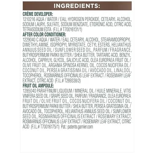 Garnier Nutrisse Ultra Color B3 Golden Brown (Spiced Rum) Permanent Hair Dye 1 Count | High Lift Shade for Dark Hair thumbnail 9