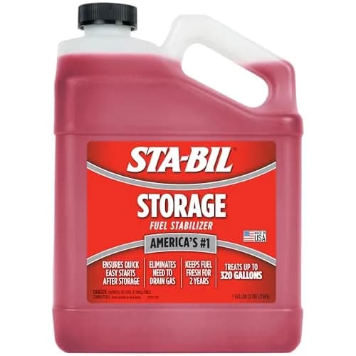 STA-BIL Storage Fuel Stabilizer - 1 Gallon (3.78 L) | Keeps Fuel Fresh for 24 Months thumbnail 1