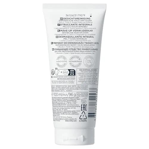VICHY Pureté Thermale One Step Cleanser for Sensitive Skin 200ml (6.76 Fl Oz) | Gentle 3-in-1 Face Wash & Makeup Remover thumbnail 5