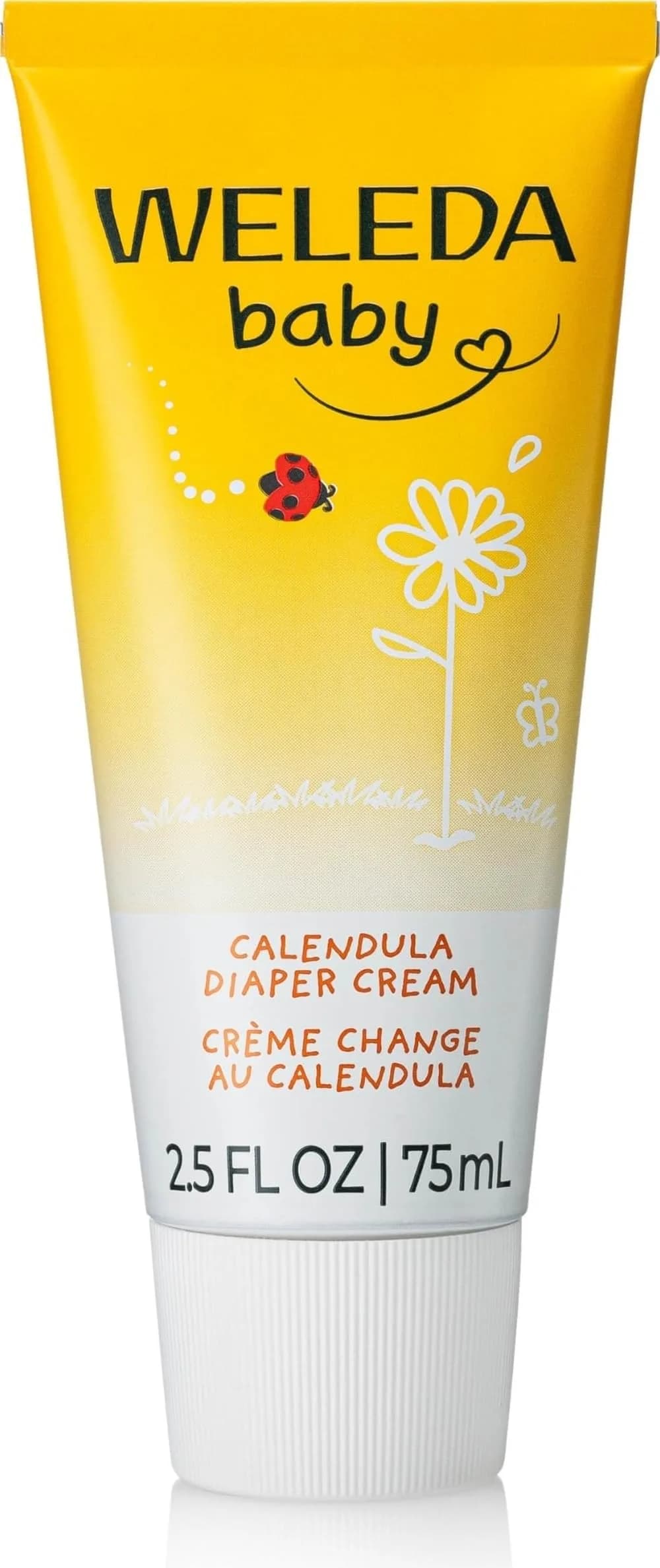Weleda Baby Calendula Diaper Cream 2.8 oz (83 ml) | Plant-Rich Protection for Sensitive Skin - main product image