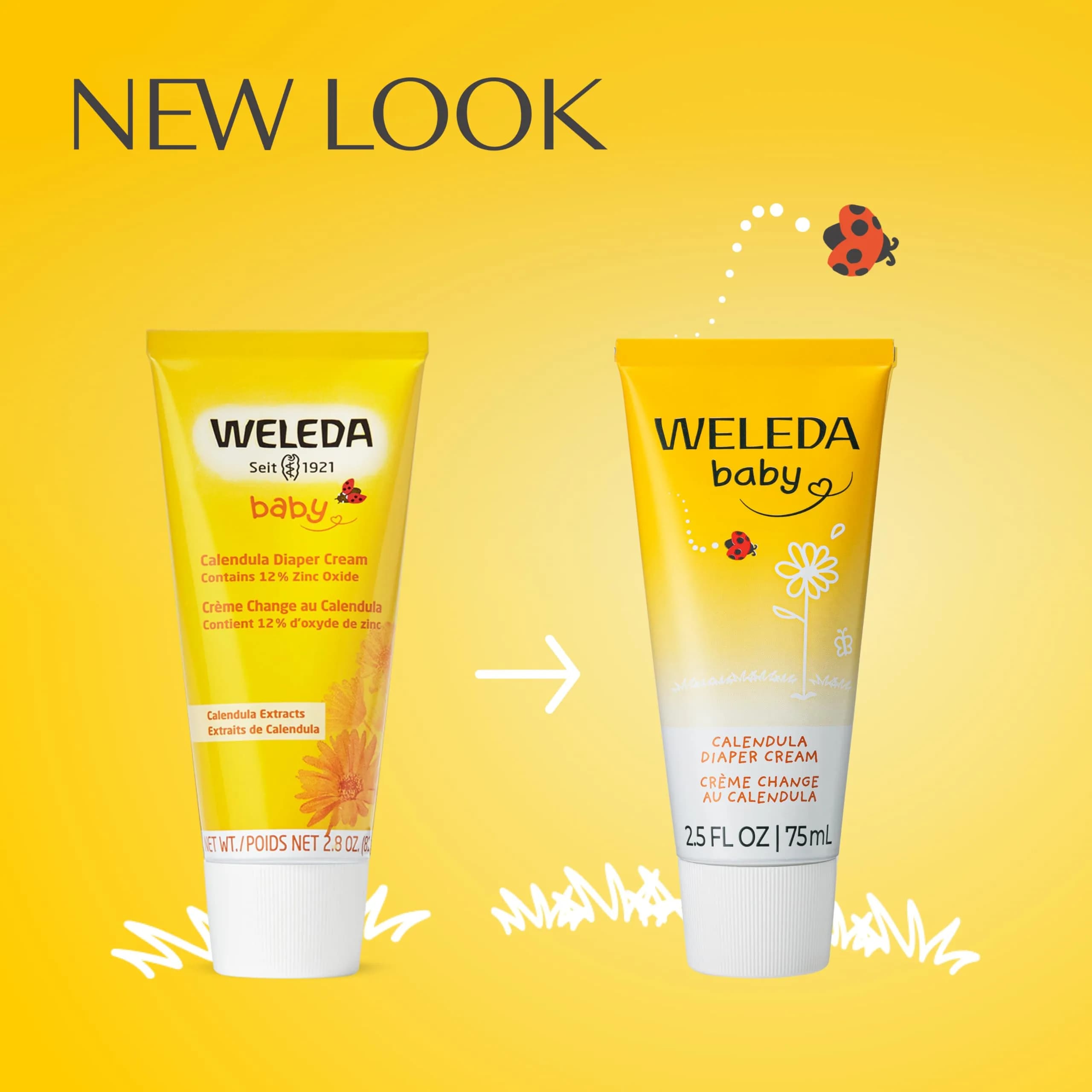 Weleda Baby Calendula Diaper Cream 2.8 oz (83 ml) | Plant-Rich Protection for Sensitive Skin - view 5