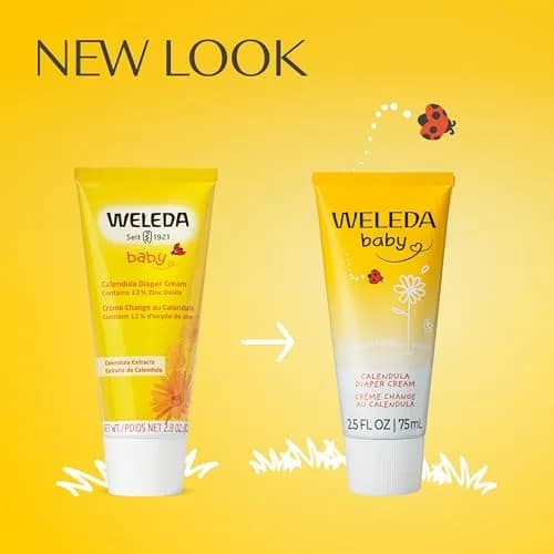 Weleda Baby Calendula Diaper Cream 2.8 oz (83 ml) | Plant-Rich Protection for Sensitive Skin thumbnail 5