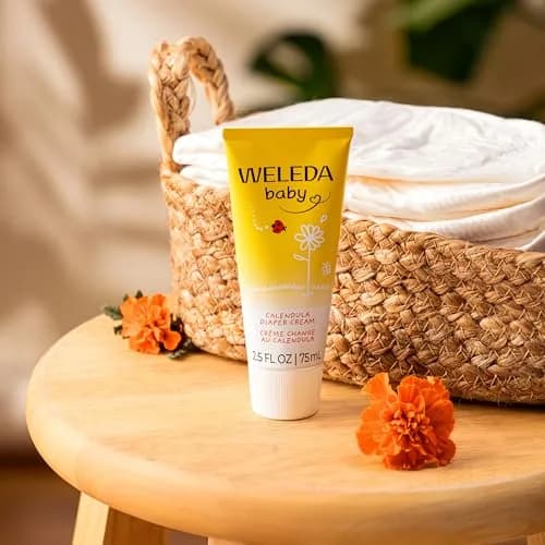 Weleda Baby Calendula Diaper Cream 2.8 oz (83 ml) | Plant-Rich Protection for Sensitive Skin thumbnail 6