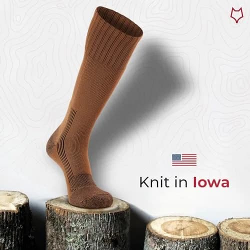 FOX RIVER Military Tactical Boot Socks | Mid-Calf | Wick Dry | Shock Absorption | Army Colors | X-Large thumbnail 2