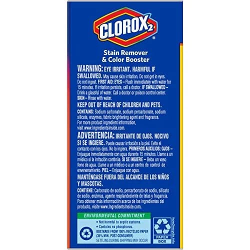 Clorox Laundry Stain Remover and Color Booster Powder 49.2 Oz | Brightens & Removes Tough Stains thumbnail 4