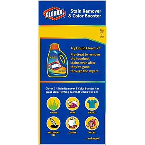 Clorox Laundry Stain Remover and Color Booster Powder 49.2 Oz | Brightens & Removes Tough Stains thumbnail 3