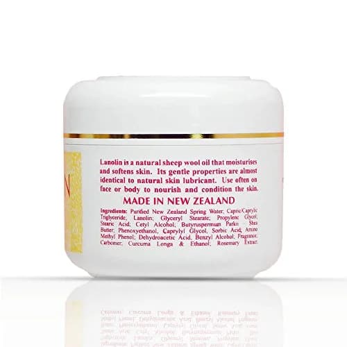 Beauty Spa Pure and Simple New Zealand Lanolin Cream 100g | Moisturizes & Protects Sensitive Skin thumbnail 2