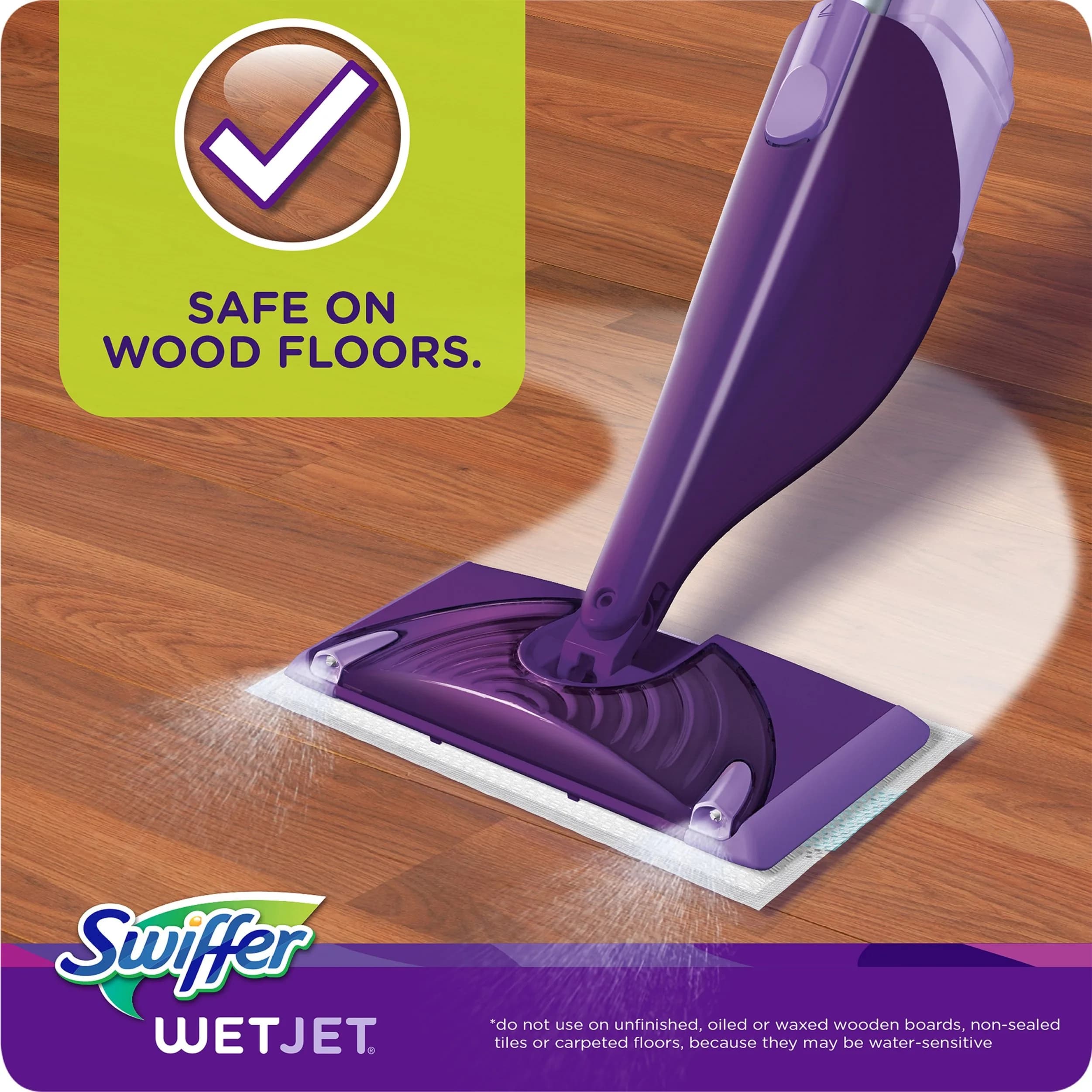 Swiffer WetJet Hardwood Floor Cleaner Spray Mop Pad Refills, Multi Surface, 12 Count | USA Import for Efficient Floor Cleaning - view 7