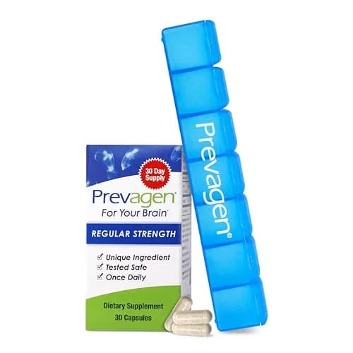 Prevagen Regular Strength with 7-Day Pill Minder, 30 Capsules | Supports Brain Health thumbnail 1