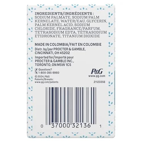Ivory Gentle Bar Soap Original Scent 95g (3.17 oz) | Dermatologist Tested & 99.44% Pure thumbnail 8
