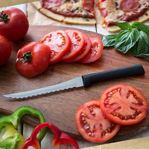 RADA Tomato Slicer Knife 5" Serrated Blade | Durable High-Carbon Stainless Steel (70-120 chars) thumbnail 4