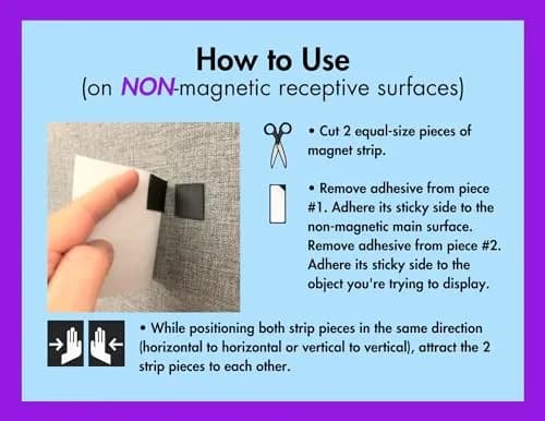 Dowling Magnets Adhesive Magnet Strip 1"W x 10' | Flexible magnetic strip for crafts & organization thumbnail 6
