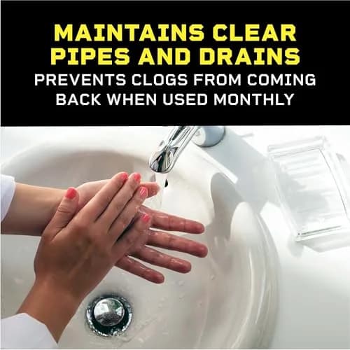 Liquid-Plumr Pro-Strength Full Clog Destroyer Gel 946ml (32 Fl Oz) | Clears Tough Clogs Safely thumbnail 6