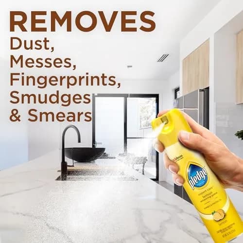 Pledge Expert Care Lemon Enhancing Furniture Polish 275ml (9.7 oz) | Cleans & Protects Sealed Surfaces thumbnail 2