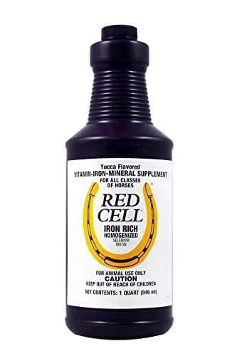 Farnam Red Cell Liquid - 32 oz | Supports Blood Circulation & Coat Shine in Horses thumbnail 1