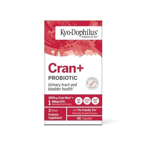 Kyolic Kyo-Dophilus Cran+ Probiotic 60 Capsules | Urinary Tract, Digestive and Bladder Health Support thumbnail 3