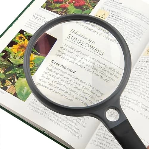 Carson SureGrip 2x Acrylic Magnifier 4.3 inch | Soft-Grip Handheld for Close Inspection thumbnail 3