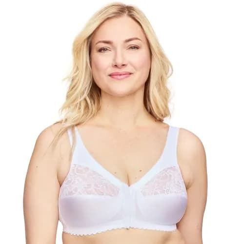 Glamorise Women's Plus Size MagicLift Front-Closure Wirefree Support Bra #1200 | Support & Comfort for Curvy Women thumbnail 8