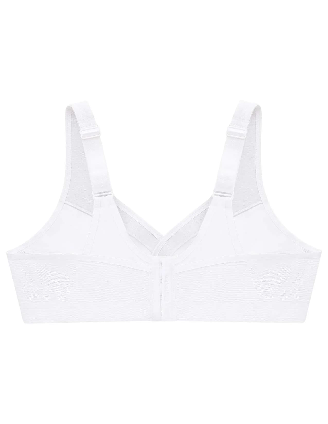 Glamorise Women's Plus Size MagicLift Active Support Bra Wirefree 44G | Cotton & Support for Curvy Women thumbnail 7