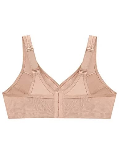 Glamorise Plus Size Support Bra Wirefree 38DD | All-Day Comfort & Support thumbnail 7