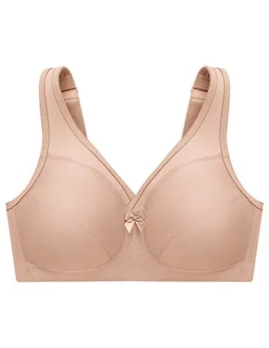 Glamorise Plus Size Support Bra Wirefree 38DD | All-Day Comfort & Support thumbnail 3