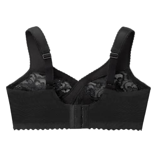 Glamorise Plus Size MagicLift Original Support Bra Wirefree 42D | Wire-Free Lift & Comfort thumbnail 5