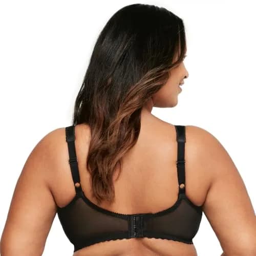 Glamorise Plus Size MagicLift Original Support Bra Wirefree 42D | Wire-Free Lift & Comfort thumbnail 9