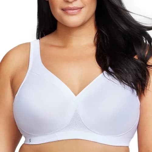 Glamorise Full Figure Plus Size MagicLift Seamless Sports Bra Wirefree 36D | Impact Level: Medium with Firm Support thumbnail 1