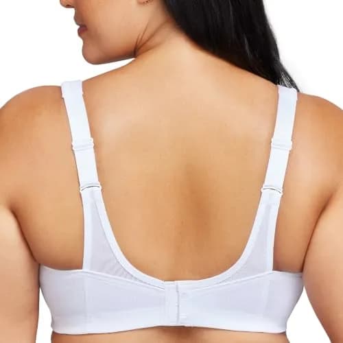 Glamorise Full Figure Plus Size MagicLift Seamless Sports Bra Wirefree 36D | Impact Level: Medium with Firm Support thumbnail 2