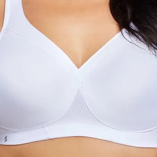 Glamorise Full Figure Plus Size MagicLift Seamless Sports Bra Wirefree 36D | Impact Level: Medium with Firm Support thumbnail 3