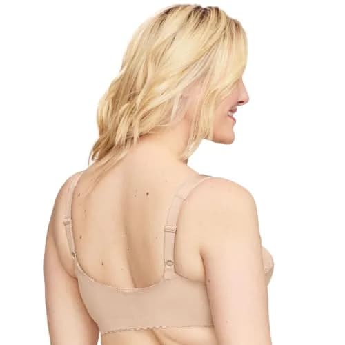 Glamorise Full Figure Plus Size MagicLift Front-Closure Support Bra Wirefree Blush | Support & Comfort for Curvy Women thumbnail 9