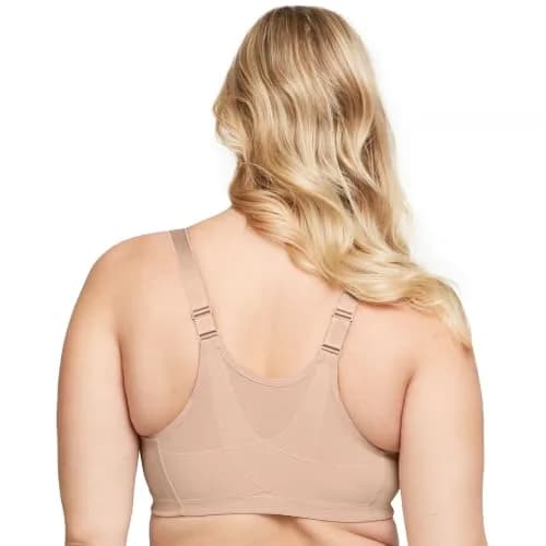Glamorise Posture Back Front-Closure Full Figure Plus Size MagicLift Bra Wirefree 52H | Support & Posture thumbnail 9