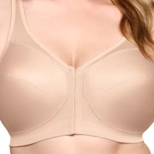Glamorise Posture Back Front-Closure Full Figure Plus Size MagicLift Bra Wirefree 52H | Support & Posture thumbnail 3