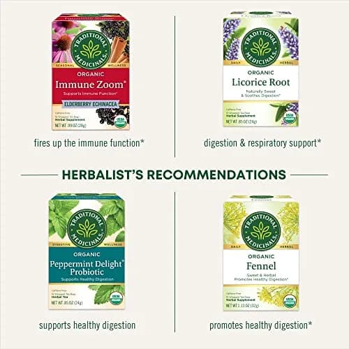 Traditional Medicinals Organic Throat Coat Lemon Echinacea Tea 16 ct | Supports Throat Health & Immune System thumbnail 6