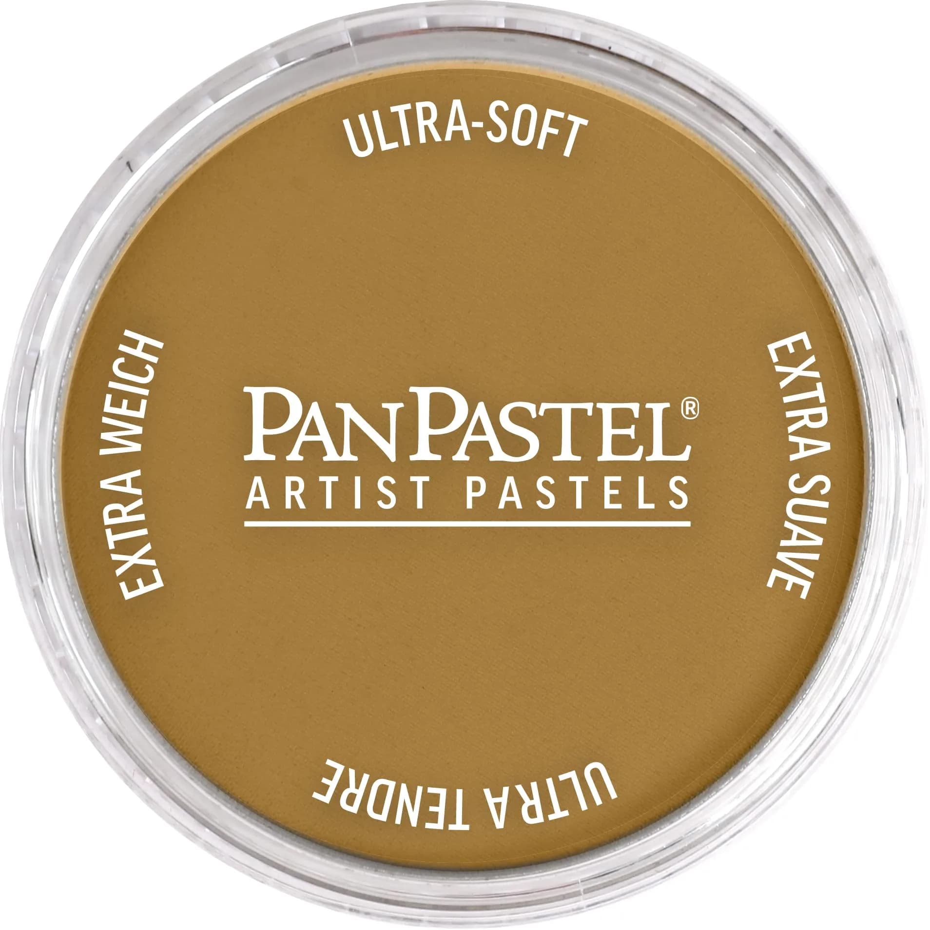 PanPastel Artist Pastels Yellow Oxide Shade 62mm Pan Diameter | Professional Dry Art Pastels for Painting & Drawing — Yellow Ochre Shade