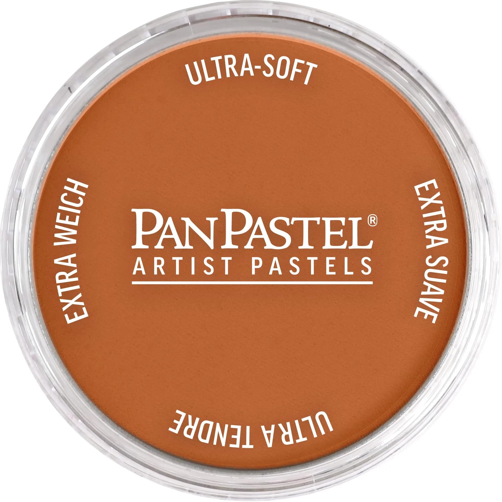 PanPastel Artist Pastels Burnt Sienna 62 mm Pan | Ultra-Soft, Blendable, Low Dust