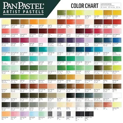 PanPastel Artist Pastels Burnt Sienna 62 mm Pan | Ultra-Soft, Blendable, Low Dust thumbnail 8